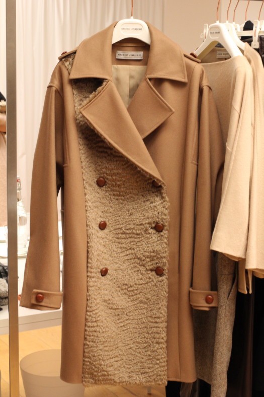 ヴェロニクブランキーノ トレンチ ブラウン 46 VERONIQUE BRANQUINHO