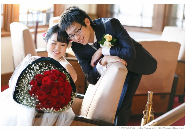 愛を込めて花束を 奈良ホテル結婚式写真撮影 選んだ道はフォトグラファー