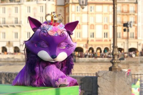 ディズニーの怖い紫猫 Coccrogu