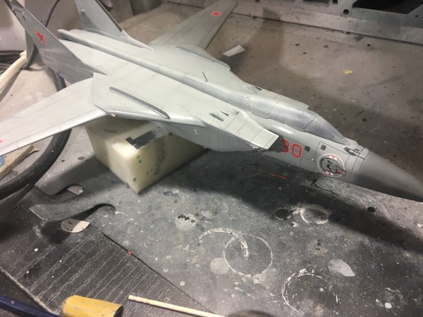 1:72 Mikoyan MiG-31SM Foxhound C [ICM] : 妄想第九格納庫