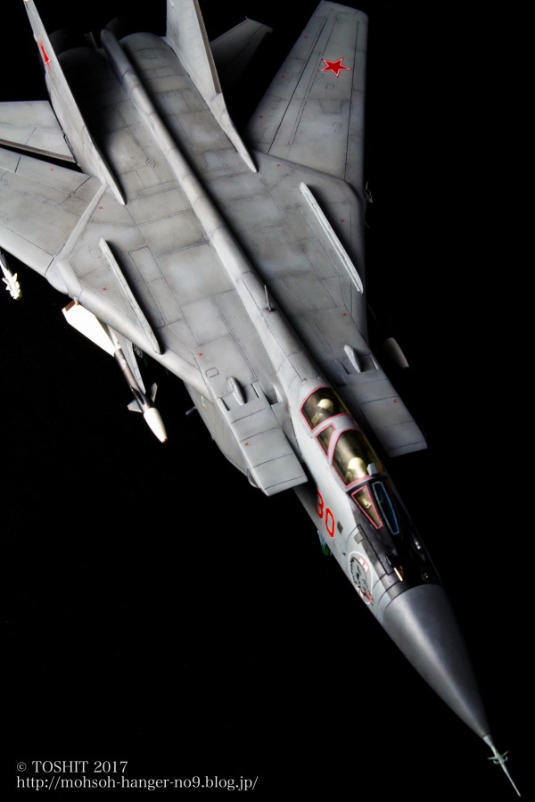 1:72 Mikoyan MiG-31SM Foxhound C [ICM] : 妄想第九格納庫