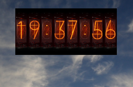 ニキシー菅時計（nixie clock）Andy Maicro|E.P. FACTORY : 玩物喪志