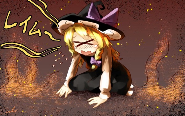 東方】魔理沙がこの火と煙に包まれた家の中からどうやって無事脱出する 