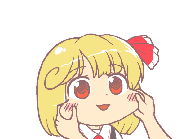 東方 Abボタンを連打してルーミアのほっぺをもちもち使用 2ch東方スレ観測所