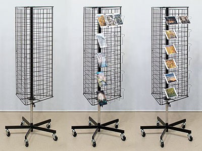 回転式ネットスタンド ショーケース コレクションケース