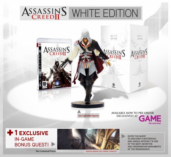 アサシンクリード2 マスターアサシンエディション WHITE EDITION ふる