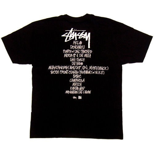 Stussy × Manhattan Records「Japanese Hip Hop Camp Tee」 : 2Dcolvics