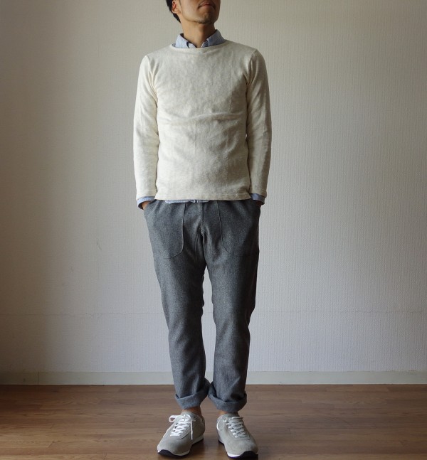 ★最終値下げ【未使用】Traditional Weatherwearバスクシャツ オーガニックバスクシャツの新カラーお披露目＆サイズ感のお