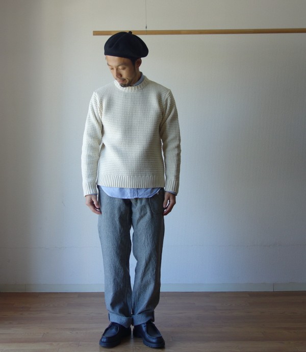 本格派のウールニットをお求めならこれ！【ISLANDKNITWORKS/アイランド 