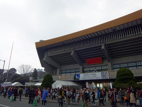 2016/3/6(日) 稲葉浩志 Koshi Inaba LIVE 2016 ～enIII～ 日本武道館