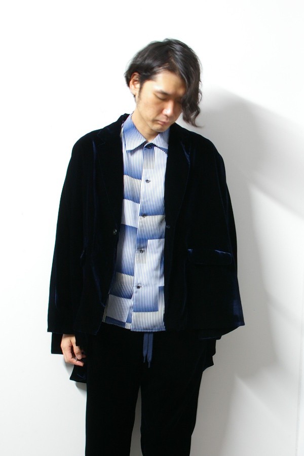 ETHOSENS ベルベットポンチョ入荷！ : CONCRETE RIVERのブログ