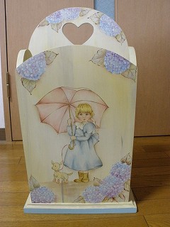 トールペイント(アッセンデルフト) 傘立て トールペイント(アッセンデルフト) 傘立て トールペイント