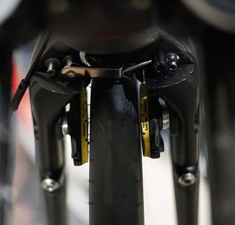 BMC TM01組み立て_ブレーキ調整 : アラフォーから始める自転車競技