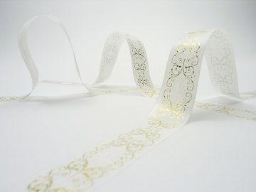 花形装飾活字 箔押しマスキングテープ : ようこそ！行列のできる