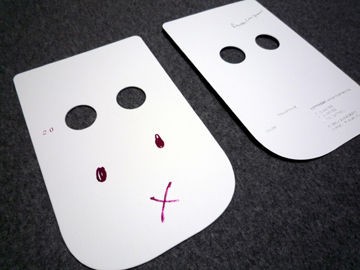 うさぴょんピースで2011年を By 増永明子 ようこそ 行列のできる 箔押し印刷工房 へ