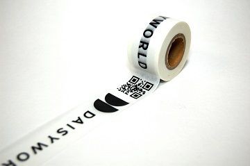 DAISYWORLD Access QRコード箔押しマスキングテープ : ようこそ