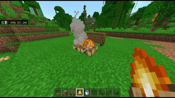 Minecraft マイクラ建築塾 08 公園にあるオシャレな屋根付きベンチ 山椒はこつぶでも