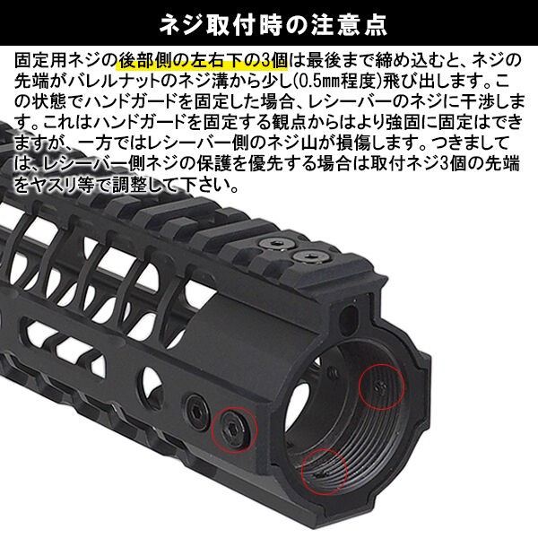 M4用 SPIKES TACTICAL タイプ LW ハンドガード 7.5inch M-LOK