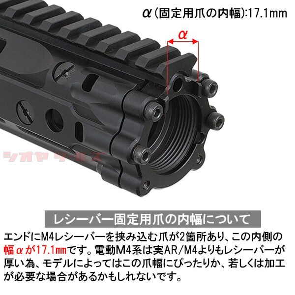 M4用 DANIEL DEFENSE RISⅢ タイプ HANDGUARD 9.5inch BLACK ( DD4 ダニエルディフェンス ハンドガード  MK18 RIS3 : COYA Tools のblog