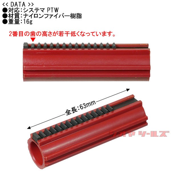 SHS製 SYSTEMA PTW用 強化ピストン（システマ トレポン : COYA Tools