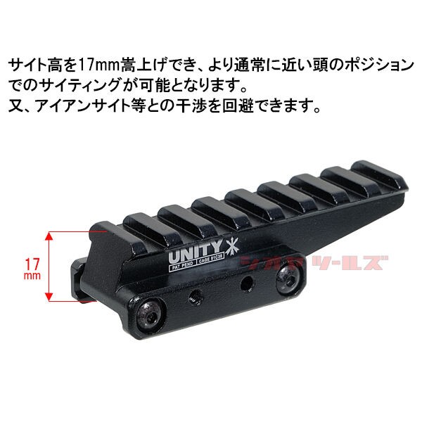 UNITY FAST OPTIC RISER タイプ MOUNT ( ライザー マウント