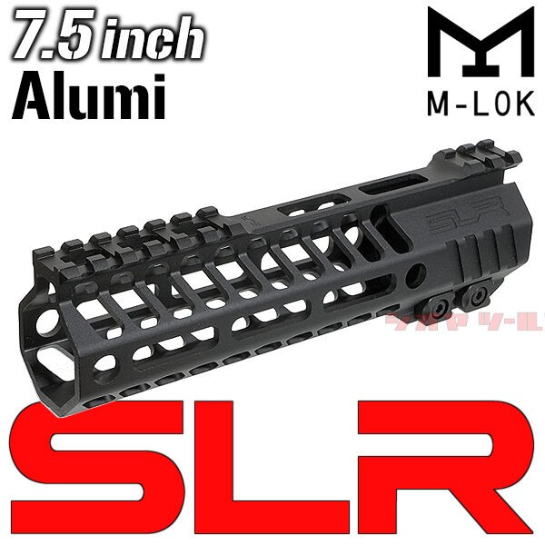 SLRハンドガードブラック5.5 & ハンドストップ、mlokレール Amazon | HONESTILL AR-15 M4用 SLR M-LOK 5.5/7.5/9.7インチ