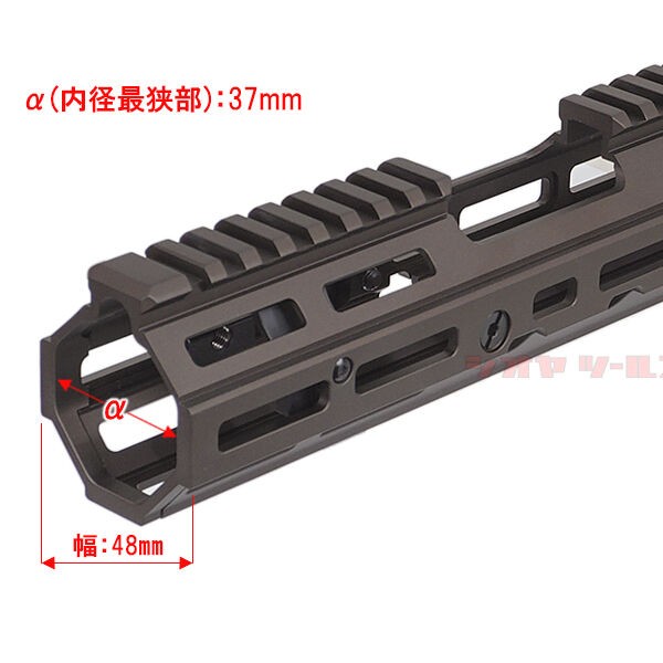 M4用 DANIEL DEFENSE RISⅢ タイプ FSP HANDGUARD 13inch FDE ( DD4 ダニエルディフェンス ハンドガード  M4A1 MK18 RIS3 取付方法 : COYA Tools のblog