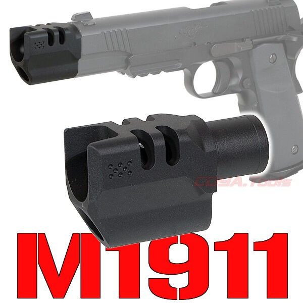 M1911用 STRIKE INDUSTRIES タイプ アルミ コンペンセイター&バレル