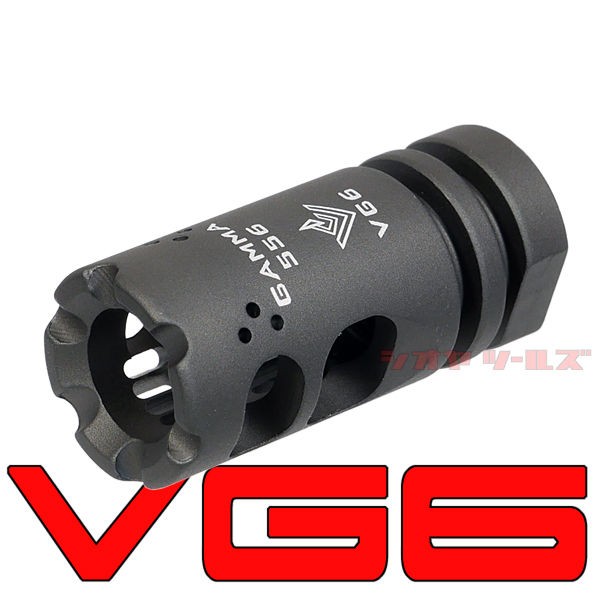 FLATLINER マズルブレーキ ブラック　ハイダー FLATLINER マズルブレーキ ブラック ハイダー Revanchist Airsoft AK用