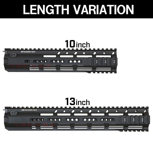 M4用 BCM RAIDER MODULAR RAIL タイプ handguard 10inch M-LOK