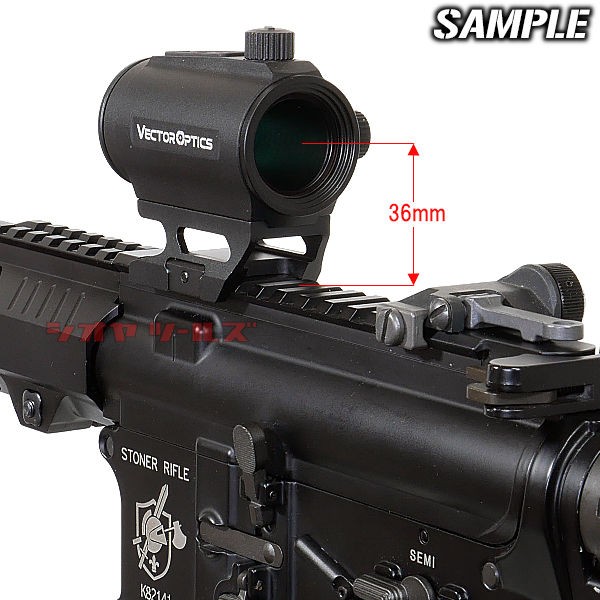 Vector Optics製 SCRAPPER 1X25 TACTICAL ドットサイト(DOTSIGHT MICRO 