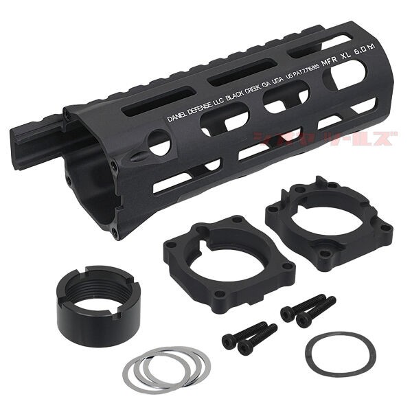 M4用 DANIEL DEFENSE MFR XL 6.0inch M-LOK HANDGUARD ( DDM4 PDW