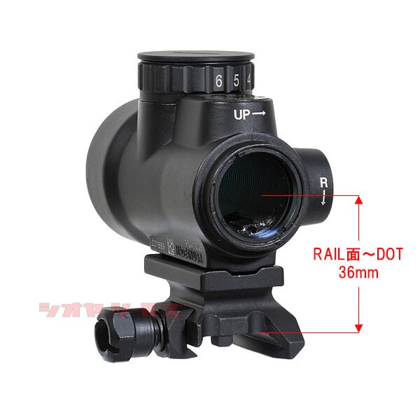 Trijicon MROタイプ ドットサイト with Geisseleタイプ マウント