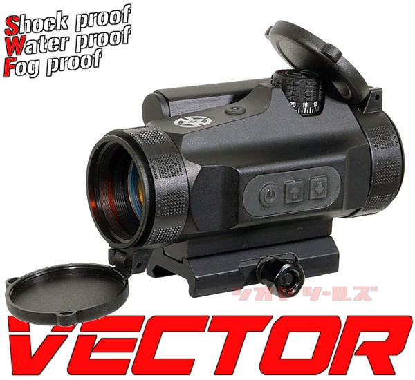 New ! Tac Vector Optics製 NAUTILUS 1X30 TACTICAL ドットサイト