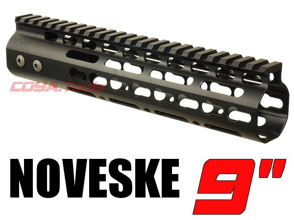 NOVESKE NSRタイプ キーモッド ハンドガード 9インチ(KEYMOD/RAS/RAIL