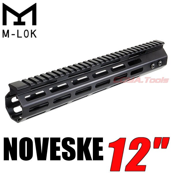 M4用 NOVESKE NSRタイプ M-LOK ハンドガード 12インチ(取付方法 RAS RAIL HANDGUARD 12inch vector  optics scrapper : COYA Tools のblog