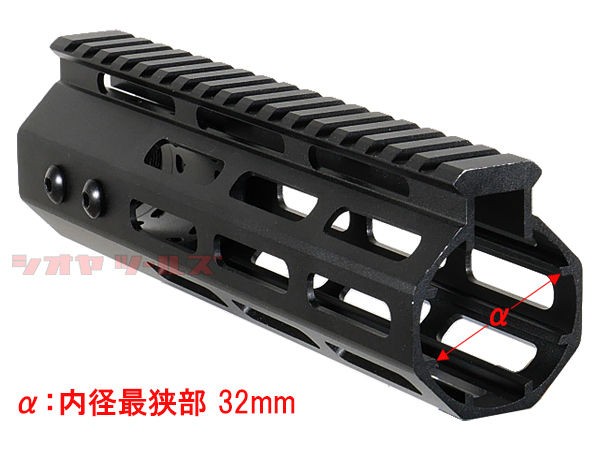 M4用 NOVESKE NSRタイプ M-LOK ハンドガード 7インチ(取付方法 RAS RAIL HANDGUARD : COYA Tools  のblog