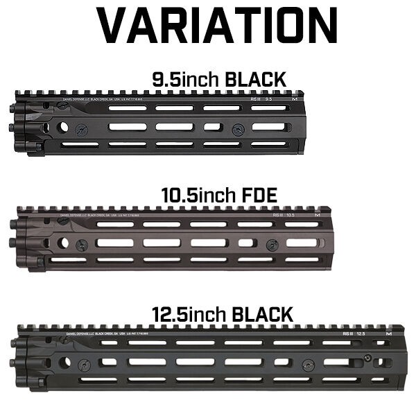 M4用 DANIEL DEFENSE RISⅢ タイプ HANDGUARD 9.5inch BLACK ( DD4 ダニエルディフェンス ハンドガード  MK18 RIS3 : COYA Tools のblog