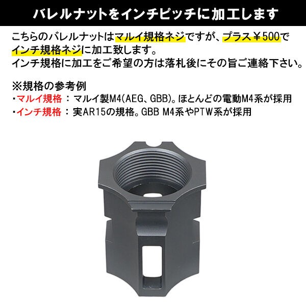 M4用 salient arms jailbreak タイプ 6.5inch HANDGUARD GRAY (マズル