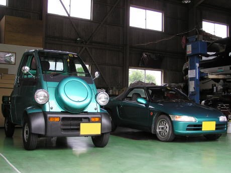 意図的に 2台を並べたわけではありません 浜松でネジをまわす社長の日記