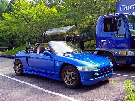 ホンダ ビート 青 オープンカー ビート・オープンカーの中古車を探す