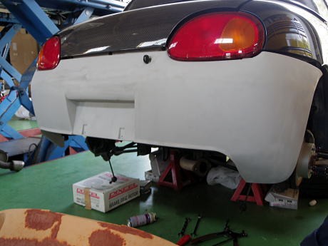カプチーノ CLRリアバンパーGT－N 開発中 : 浜松でネジをまわす 