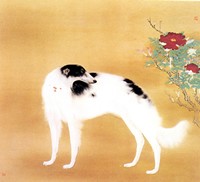日本画の犬っていうのもいいね ドギっこダイヤリー