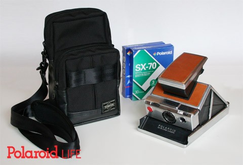 PORTER × Polaroid LIFE「SX-70カメラケース」先行お披露目