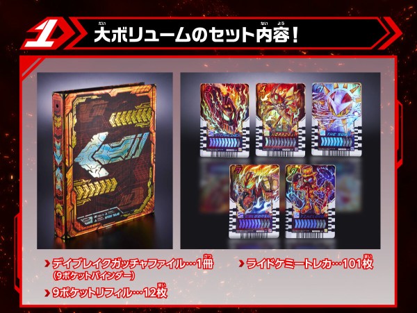 プレバン】ライドケミートレカ デイブレイクガッチャファイル