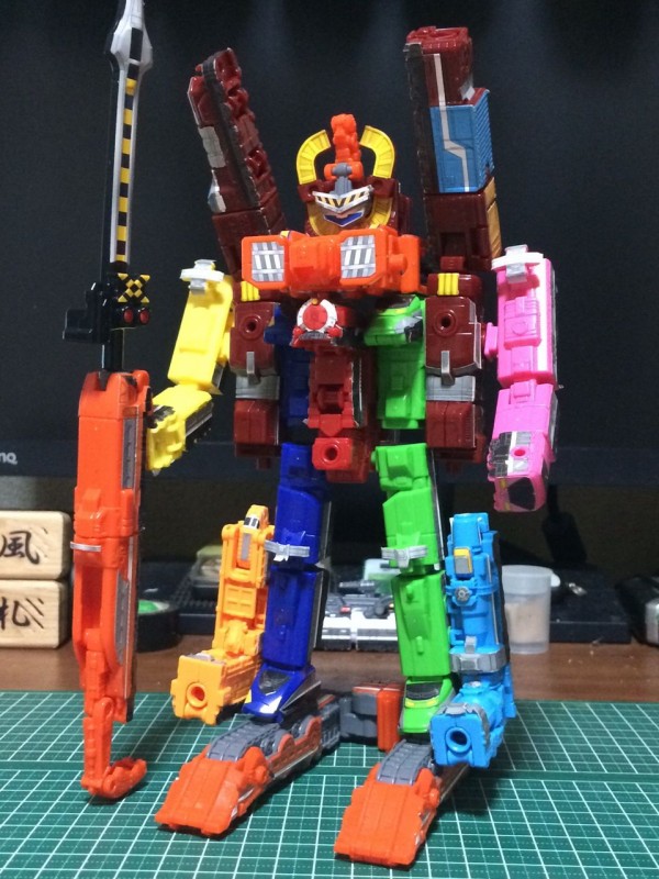 トッキュウジャー トッキュウオー ビルドダイオー ミニプラ 11種セット