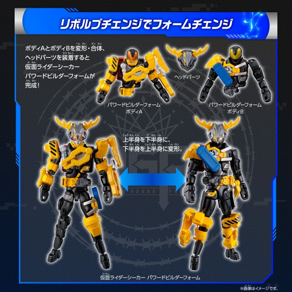 プレバン】リボルブチェンジフィギュアPB03 仮面ライダー