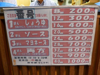 たこ焼きの浪花屋 なにわや クレヨンよっち