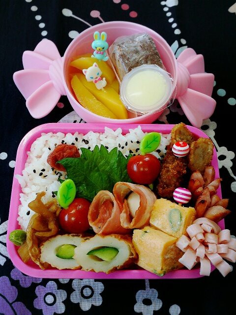 隙間埋めおかずばかりのお弁当 楽しんで作るお弁当