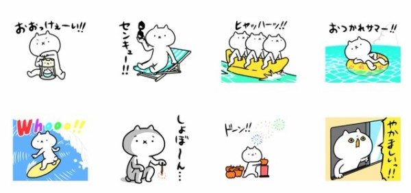 シュールでかわいい吾輩がうまれるまで 8月度mvp 激動 吾輩は猫です 夏 の作者が語る 大ヒットスタンプ制作秘話 Lineスタンプ公式ブログ